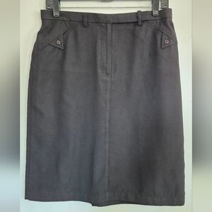 Classic Black Women's Skirt